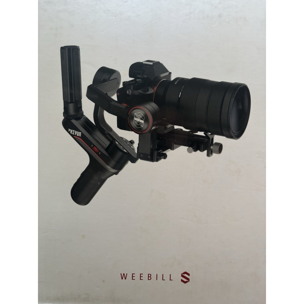 Zhiyun Weebill S 3-Axis Handheld Gimbal Stabilizer for DSLR & Mirrorless Camera